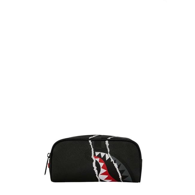 Sprayground Astuccio Center Rip Revealing Gray Check Limited Edition - 2