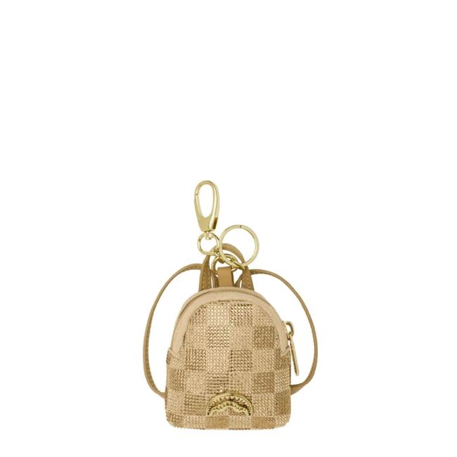 Sprayground Portachiavi 2 Tone Gold Trinity Limited Edition - 1