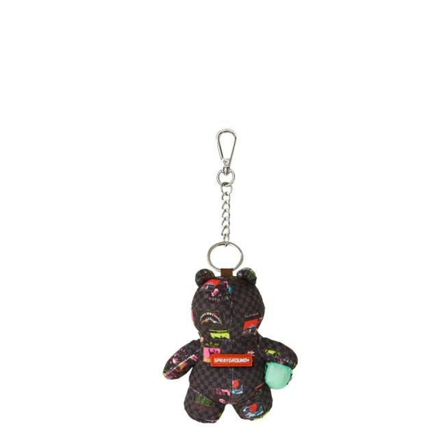 Sprayground Portachiavi Global Mogul Cyber Punk Bear Limited Edition - 3