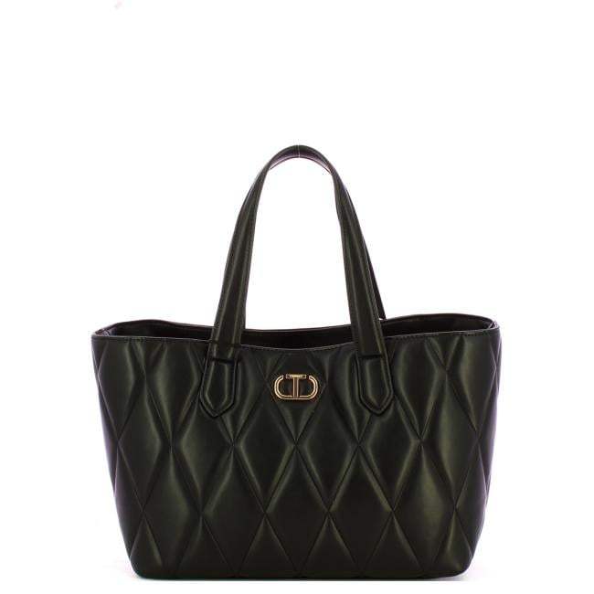 Twinset Tote media Waffle bag Nero - 1