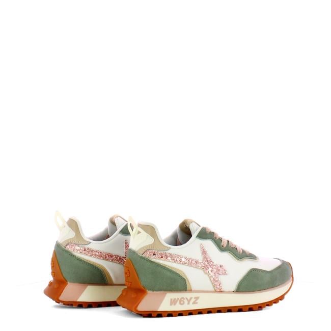 W6YZ Sneakers Jet2 Glitter Sage White - 3