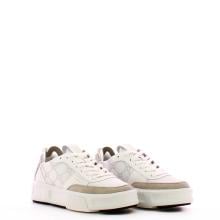 Sneakers Fessura con inserti a contrasto Bianco Ottico