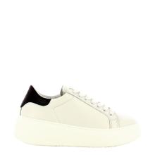 Sneakers Flatform Bianco Ottico Nero