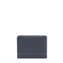 Portafoglio con portamonete RFID Blu