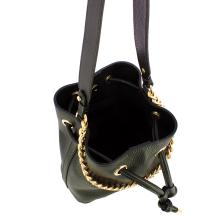 Nodo Armonia Nero Bucket Bag-4