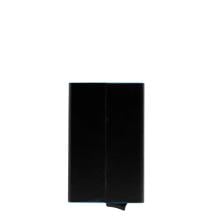 Card Holder with Sliding System Blue Square
