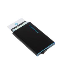 Card Holder with Sliding System Blue Square