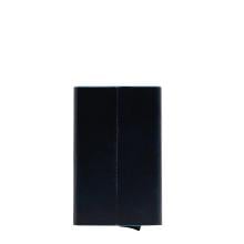 Card Holder with Sliding System Blue Square