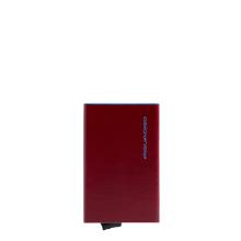 Card Holder with Sliding System Blue Square
