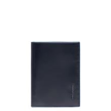 Portafoglio uomo verticale Blue Square Blu2