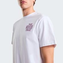 T-Shirt Drip Logo Relaxed TNF White