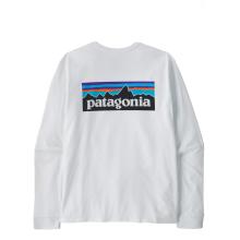 T-Shirt a maniche lunghe P-6 Logo Responsibili-Tee® Fiber White