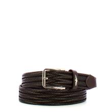 Aeronautica Militare Cintura in pelle intrecciata - 1