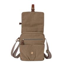 Aeronautica Militare Tracolla Canvas grande Verde - 4
