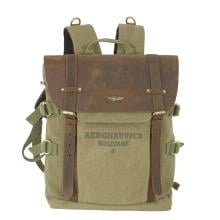 Aeronautica Militare Zaino Canvas Verde - 2