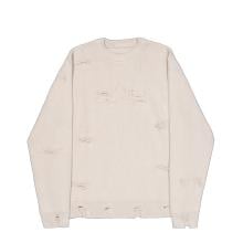 Alpha Industries Felpa Distressed Logo Organic Beige - 1