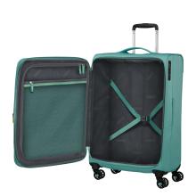 American Tourister Trolley Medio Aerospin Spinner Exp. 69 cm Dusty Turquoise - 3