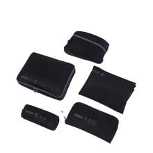 American Tourister Set di 5 Packing Organisers Black Grey - 4