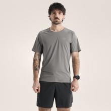Arc'Teryx T-Shirt Norvan Downword Logo Void Cloud - 2