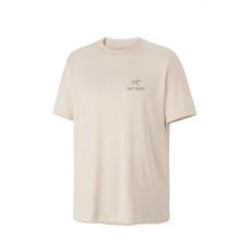 Arc'Teryx T-Shirt Kragg Bird Word SS 24K Sea Salt Mongoose - 1