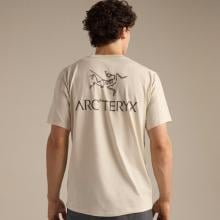 Arc'Teryx T-Shirt Kragg Bird Word SS 24K Sea Salt Mongoose - 4