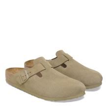 Birkenstock Sabot Boston Suede Faded Khaki - 4