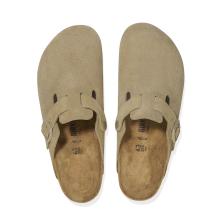 Birkenstock Sabot Boston Suede Faded Khaki - 5