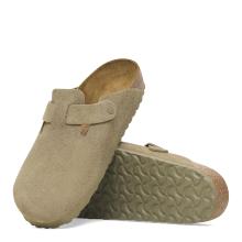 Birkenstock Sabot Boston Suede Faded Khaki - 6