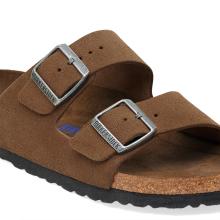 Birkenstock Sandali Arizona Suede Dark Tea - 7