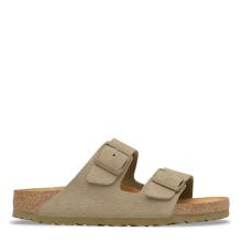 Birkenstock Sandali Arizona Suede Faded Khaki - 1