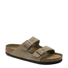 BIRK Sandali Arizona Suede Taupe - 3