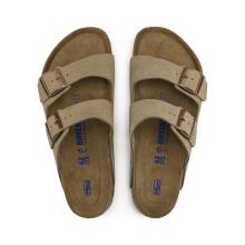 BIRK Sandali Arizona Suede Taupe - 5