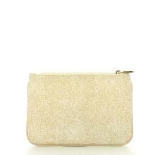 Borbonese Bustina piatta Porta Documenti Beige - 3