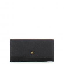 Borbonese Portafoglio Large RFID in Nylon Riciclato Dark Black - 1