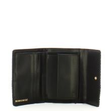 Borbonese Portafoglio Medium RFID in Nylon Riciclato OP Naturale Nero - 3