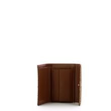 Borbonese Portafoglio Medium RFID in Nylon Riciclato Beige Marrone - 3