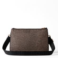 Borbonese Tracollina in Nylon Riciclato OP Naturale Nero - 3