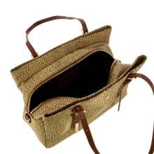 Borbonese Borsa a spalla Medium Beige Marrone - 5