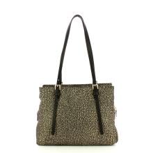 Borbonese Borsa a spalla Medium OP Naturale Nero - 3