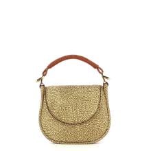 Borbonese Hobo Horseback Small Beige Cuoio - 1