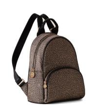 Borbonese Zaino Medium OP Naturale Nero - 2