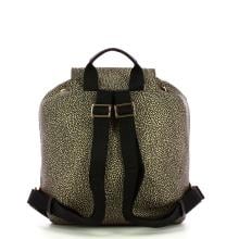 Borbonese Zaino Medium Op Naturale Nero - 3