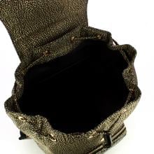 Borbonese Zaino Medium Op Naturale Nero - 4