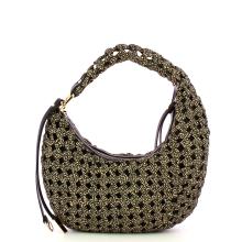 Borbonese Hobo La Nido Mini OP Naturale Nero - 3