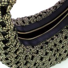 Borbonese Hobo La Nido Mini OP Naturale Nero - 4