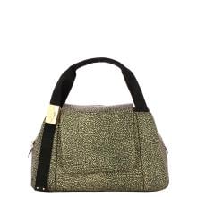 Borbonese Bauletto M OP Naturale Nero - 1