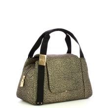 Borbonese Bauletto M OP Naturale Nero - 2