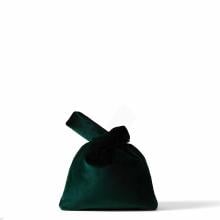 Borbonese Borsa a mano Twinnie Small in velluto Alloro - 3