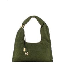 Borbonese Hobo Bag Twinnie Small Alloro - 1
