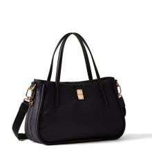 Borbonese Borsa a mano Cahier Medium Dark Black - 2